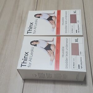 Thinx Reusable Leakproof Underwear - Desert Rose Qty 2 Boxes